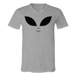 Unisex V-Neck Jersey Tee