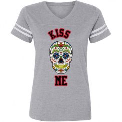 Ladies Relaxed Fit Vintage Sports Tee