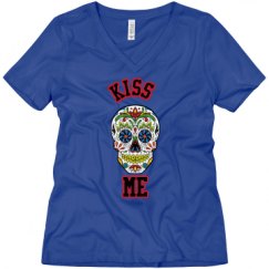 Ladies Relaxed Fit V-Neck Tee