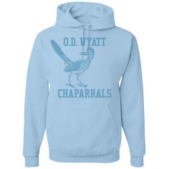 O.D. Wyatt Chaparrals Light Blue pullover