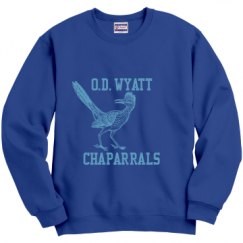 Unisex Film and Foil Crewneck Sweatshirt