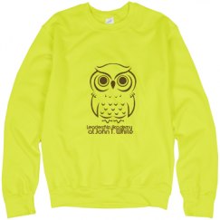 Unisex Neon Crewneck Sweatshirt
