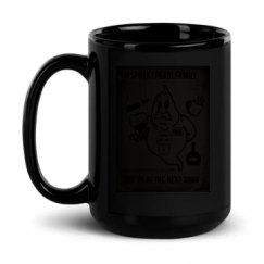 15oz Black Glossy Mug