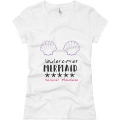 Ladies Slim Fit Basic Promo Jersey Tee