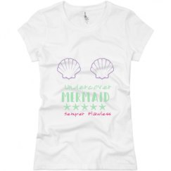 Ladies Slim Fit Basic Promo Jersey Tee