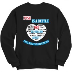 Unisex Film and Foil Crewneck Sweatshirt