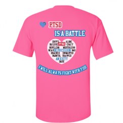 Unisex Ultra Cotton Safety Neon Crewneck Tee