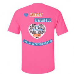 Unisex Ultra Cotton Safety Neon Crewneck Tee