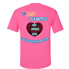 Unisex Ultra Cotton Safety Neon Crewneck Tee