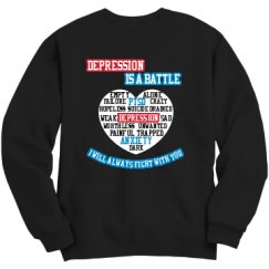 Unisex Film and Foil Crewneck Sweatshirt