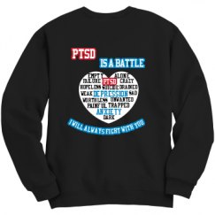 Unisex Film and Foil Crewneck Sweatshirt