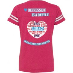 Ladies Relaxed Fit Vintage Sports Tee