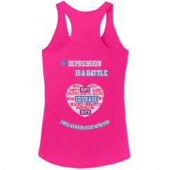 Ladies Athletic Performance Racerback Tank