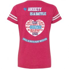 Ladies Relaxed Fit Vintage Sports Tee