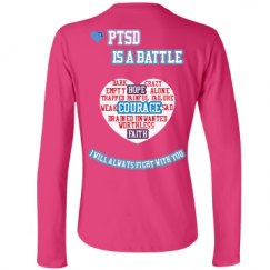 Ladies Relaxed Fit Basic Long Sleeve Tee