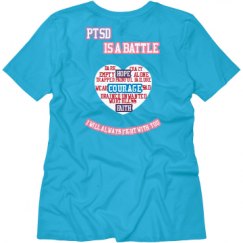 Ladies Relaxed Fit V-Neck Tee