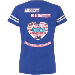 Ladies Relaxed Fit Vintage Sports Tee