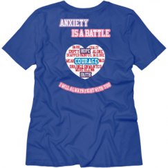 Ladies Relaxed Fit V-Neck Tee