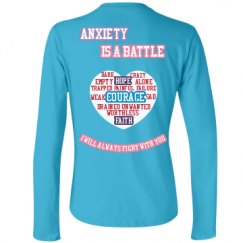 Ladies Relaxed Fit Basic Long Sleeve Tee