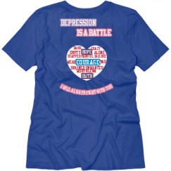 Ladies Relaxed Fit V-Neck Tee