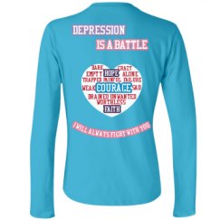 Ladies Relaxed Fit Basic Long Sleeve Tee