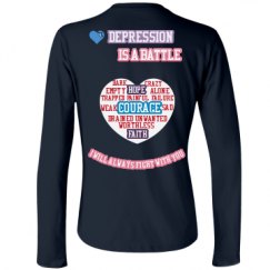 Ladies Relaxed Fit Basic Long Sleeve Tee