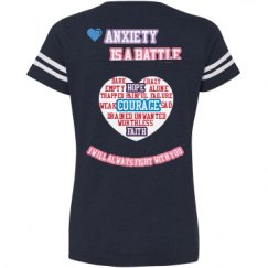 Ladies Relaxed Fit Vintage Sports Tee