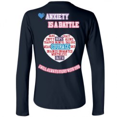 Ladies Relaxed Fit Basic Long Sleeve Tee