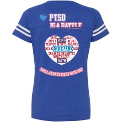 Ladies Relaxed Fit Vintage Sports Tee