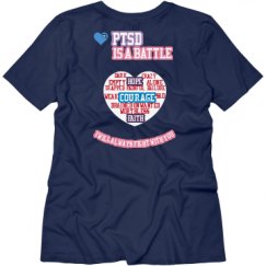 Ladies Relaxed Fit V-Neck Tee