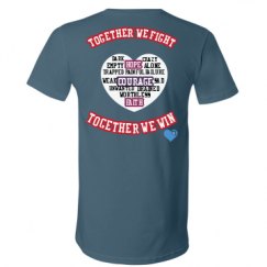 Unisex V-Neck Jersey Tee