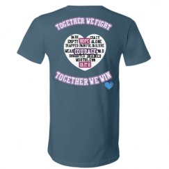 Unisex V-Neck Jersey Tee