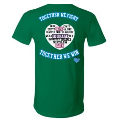 Unisex V-Neck Jersey Tee