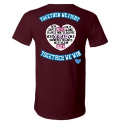 Unisex V-Neck Jersey Tee