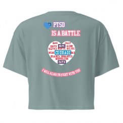 Ladies Festival Cali Crop Top Tee