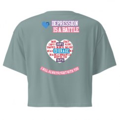 Ladies Festival Cali Crop Top Tee