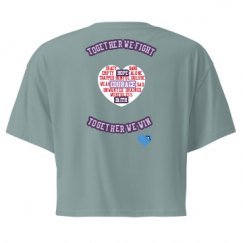 Ladies Festival Cali Crop Top Tee