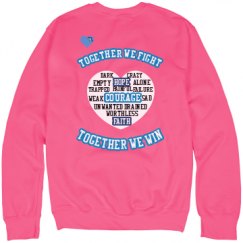 Unisex Neon Crewneck Sweatshirt