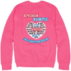 Unisex Neon Crewneck Sweatshirt