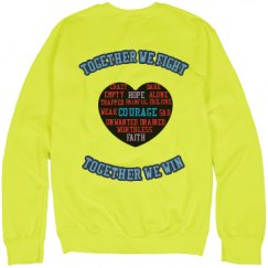 Unisex Neon Crewneck Sweatshirt