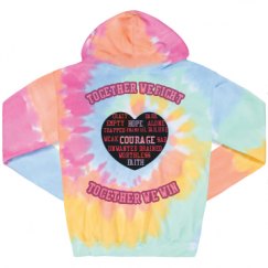 Unisex Tie-Dye Fleece Hoodie
