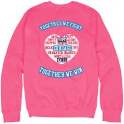 Unisex Neon Crewneck Sweatshirt