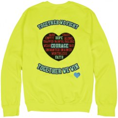 Unisex Neon Crewneck Sweatshirt