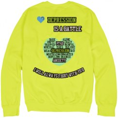 Unisex Neon Crewneck Sweatshirt
