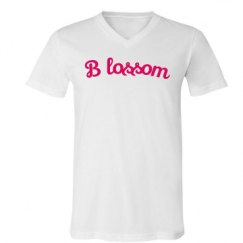 Unisex V-Neck Jersey Tee