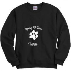 Unisex Film and Foil Crewneck Sweatshirt