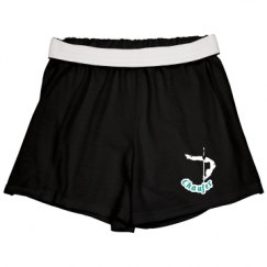 Slim Fit Cheer Shorts