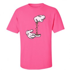 Unisex Ultra Cotton Safety Neon Crewneck Tee