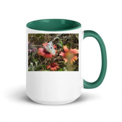 15oz Ceramic Mug with Color Inside