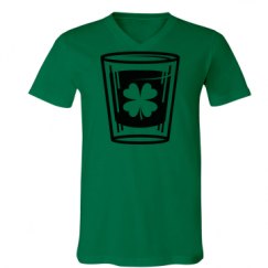 Unisex V-Neck Jersey Tee